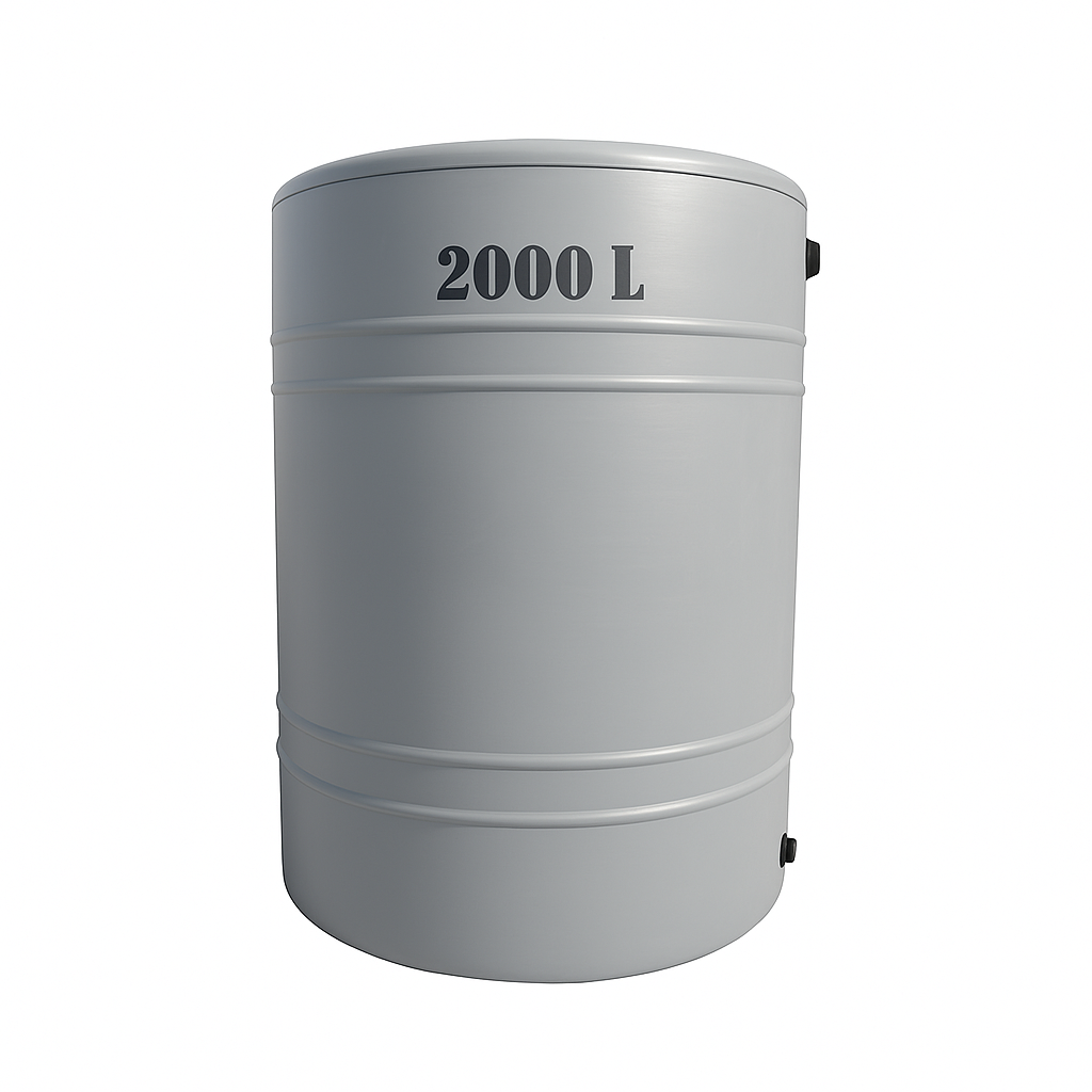 Makoro 2000L Standard Vertical Water Tank